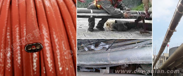 污水处理管道三相串联恒功率电伴热带