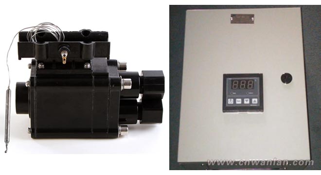 电伴热带的温度控制器装置及感温包