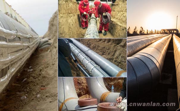 半地埋形式的管道电伴热带安装方法